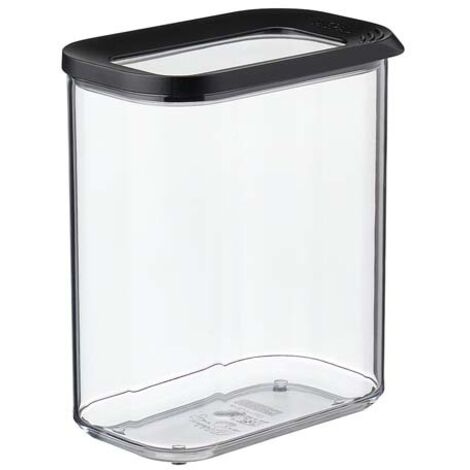 Mepal boîte à provisions modula 1500 ml - noir