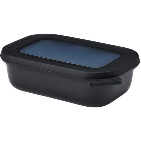 Mepal bol múltiple cirqula rectangular 500 ml - negro nórdico