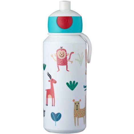 Mepal gourde pop-up campus 400 ml - animal friends