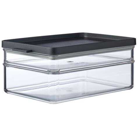 Mepal tarro de nevera omnia breakfast duo - negro