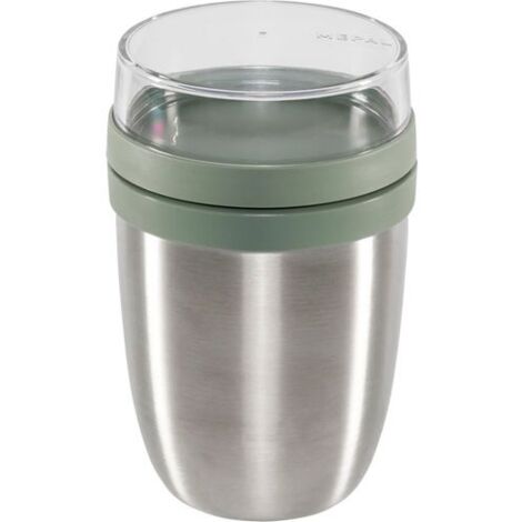 Mepal Thermo-Lunchpot Ellipse Edelstahl Nordic Sage 500+200ml