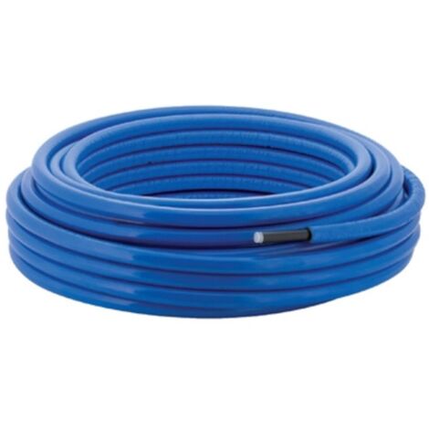 Mepla tube 20 mm rond pré-isolé 10 mm bleu