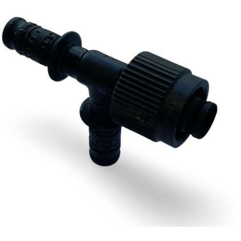 Mepla Übergangs-T-Stück mit Adapter MeplaFix PVDF d20-d20-MF20 32.376.00.6