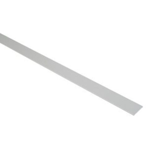 Meplat 30x2 alu anodisé arg lg 2m