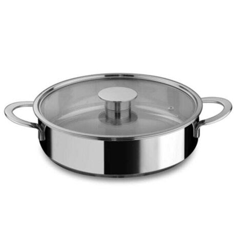 MEPRA Tegame Gourmet Inox Con Coperchio 30 cm