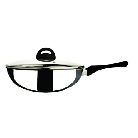 MEPRA Wok In Pietra Fantasia Nero 28 cm