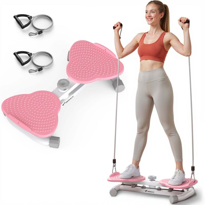 Merach Multitrainer – Twist Waist Disc Board, Bauchmuskel-trainingsgerät, Rutschfester, Geräuschloser Heimtrainer Für Gewichtsverlust