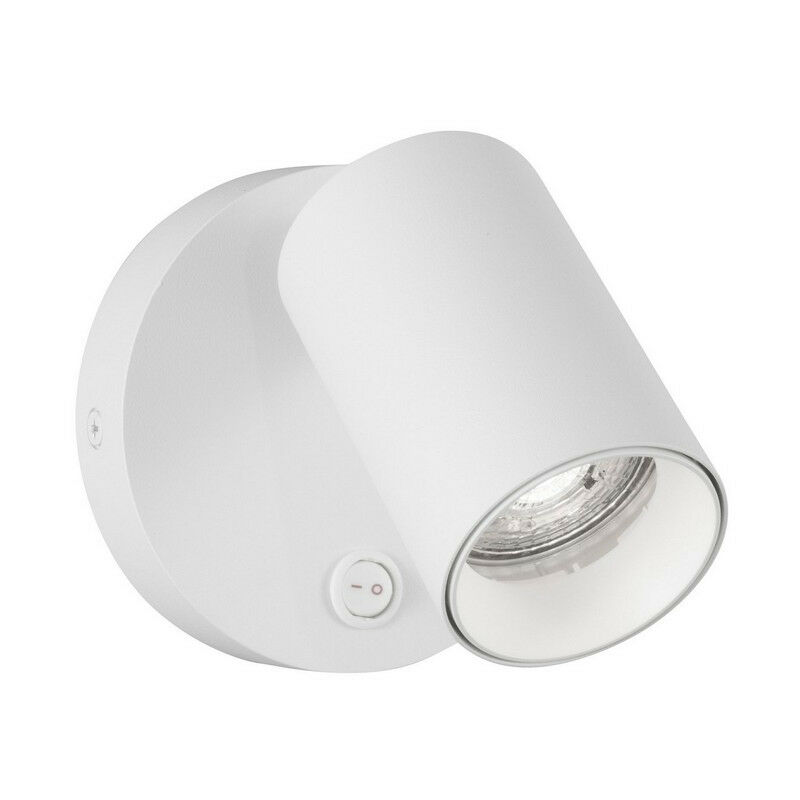 Image of Merano - Carmel Lampada da lettura Bianco Sabbia Alluminio Accesa led GU10 1x10W