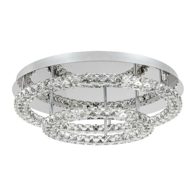 Clara Luce led Integrata Semi Incasso Cromo
