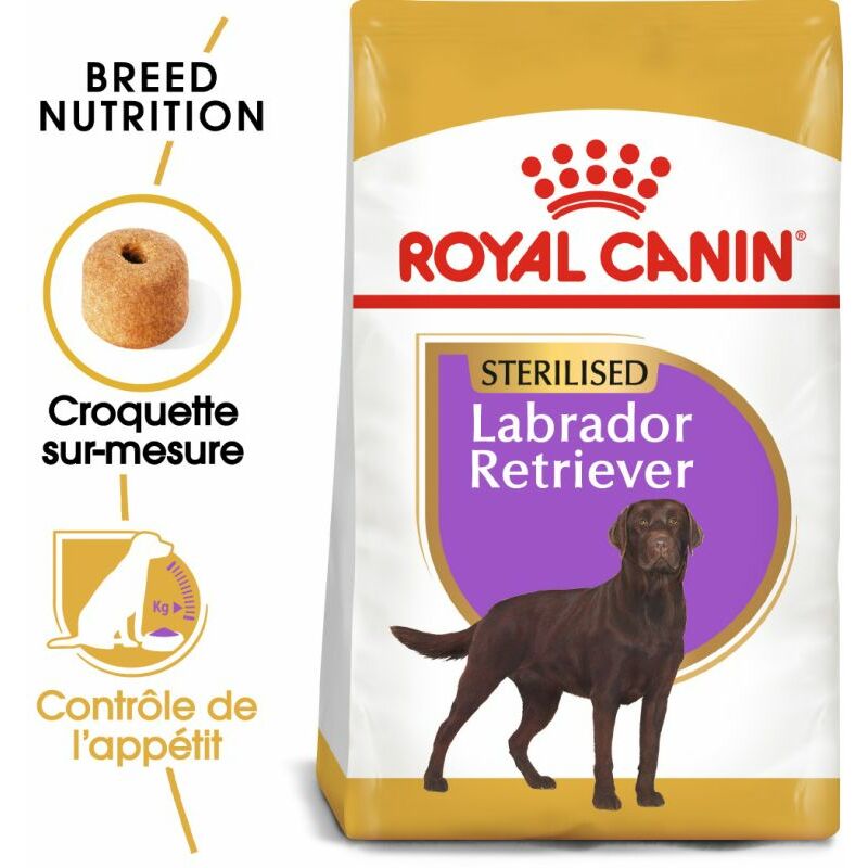 MercatoXL Royal Canin Sterilised Labrador Retriever Adult pour chien: 12 kg