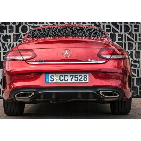Mercedes Clase C C206 Coupé 21+ Tapa con moldura cromada