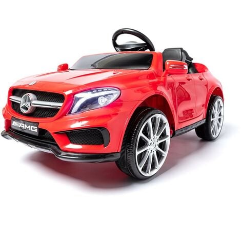 Mercedes GLA teledirigido - Coche eléctrico infantil para niños batería 12v con mando control remoto