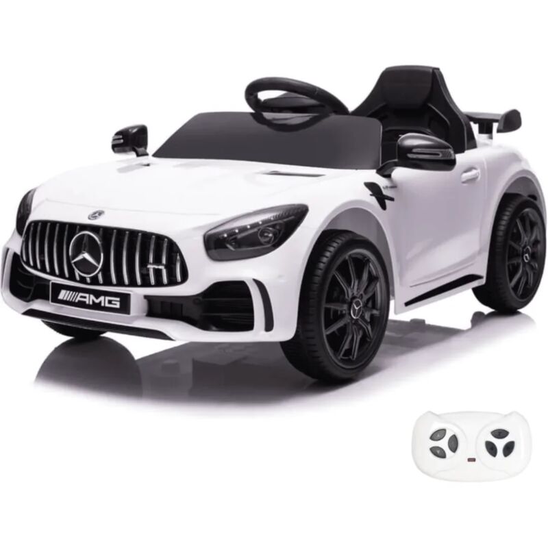 Berghoff - Mercedes gt-r amg - Voiture Électrique Enfants 12V - 1 à 5 ans - Blanc