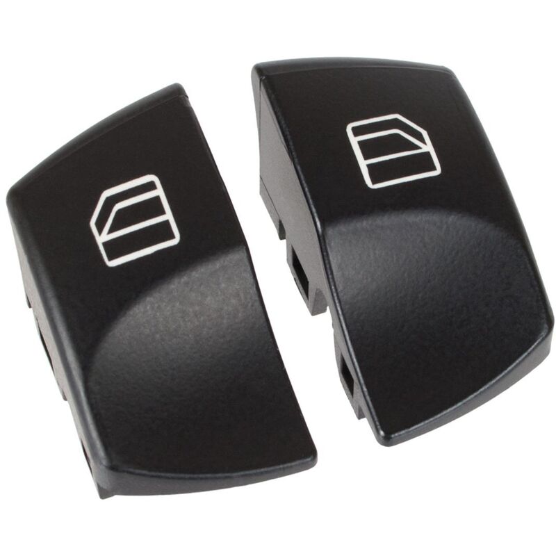 Mercedes Sprinter 906 2006- Cubiertas de botones de interruptores de ventana en el panel IZQUIERDO 2 piezas SET