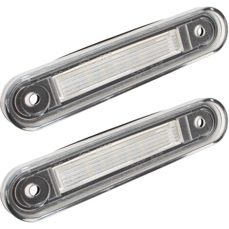 Mercedes W202 C-Klasse, W124, W201 E-Klasse LED-Kennzeichenbeleuchtung, 2er-Set