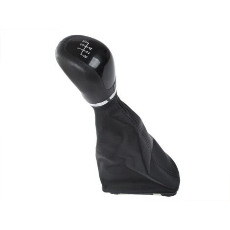 Mercedes W203 Classe C 00-07 Pomello del cambio NERO + GUARNIZIONE 5 MARCE