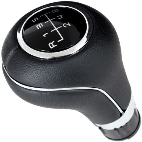 Mercedes W204 C-Klasse 07-14 Schaltknauf SCHWARZ 6-GANG - 8 mm