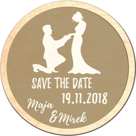 MERCI AUX INVITÉS MARIAGE, AIMANT DE MARIAGE MK10