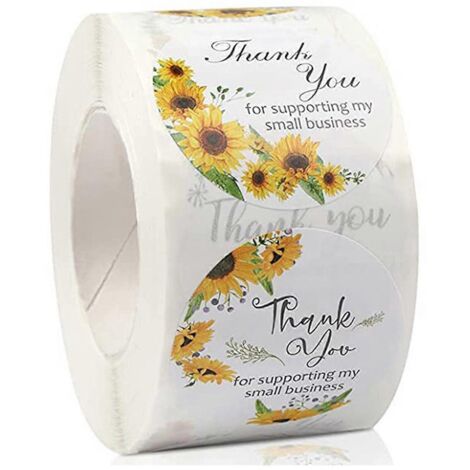 Merci de soutenir ma petite entreprise  Autocollants, cadeaux pour les fêtes du festival