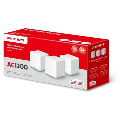 Mercusys Halo H32G Doble banda (2,4 GHz / 5 GHz) Wi-Fi 5 (802.11ac) Blanco 2 Interno