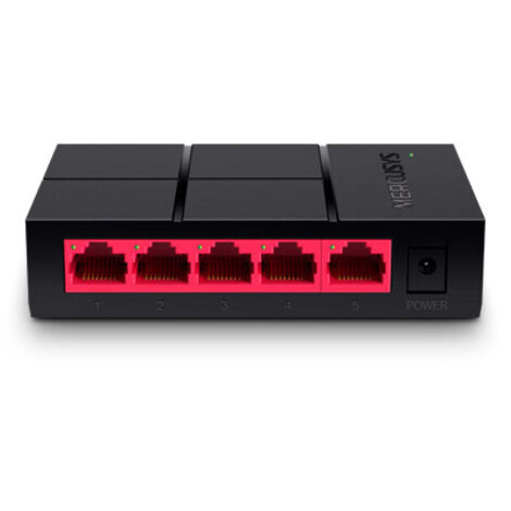 Mercusys MS105G switch di rete Non gestito Gigabit Ethernet (10/100/1000) Nero