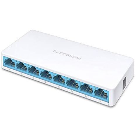 MERCUSYS MS108 Fast Ethernet (10/100) Managed Switch White - Commutateur réseau (Managed, Fast Ethernet (10/100))