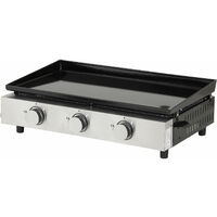 MÉRIDA Plancha au gaz 3 brûleurs 6 kW