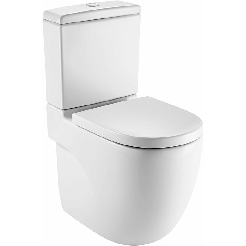 

ROCA MERIDIAN COMPACTO Inodoro Completo - Asiento: Caída Normal