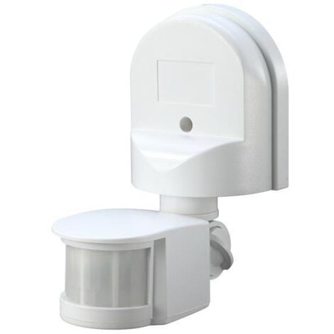 TBC Meridian Lighting Wall Mounted PIR Motion Detector White MDNPIR180W