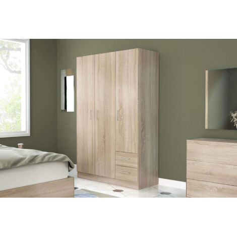 MERIN - armadio di design con 3 ante 2 cassetti