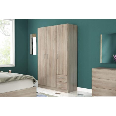 MERIN - armadio di design con 3 ante 2 cassetti