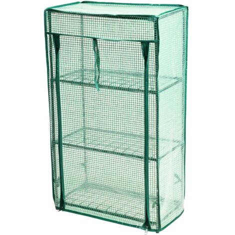 Merkloos Serre mini 46 x 24 x 80 CM - Vert