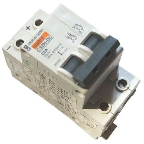 Merlin Gerin 20542 Interruttore automatico per corrente continua 2P 2A curva C