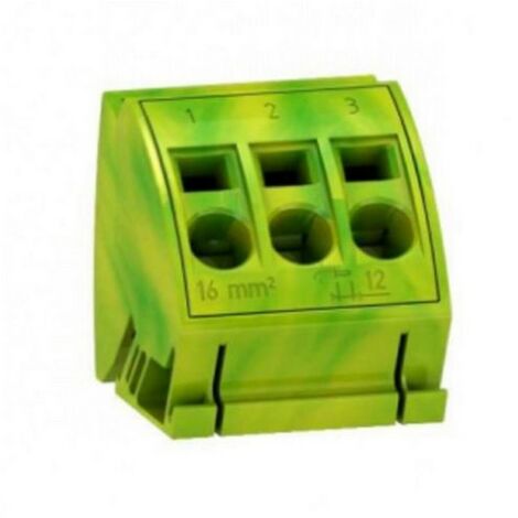 Merlin Gerin / Schneider 04215 - 4 BLOCS DE TERRE à ENFICHAGE DIRECT 3 X 16 MM≤