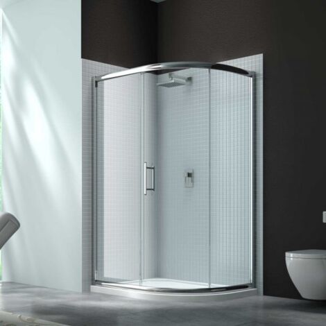 Merlyn 6 Series 1 Door Offset Quadrant in 4 Sizes, 900 x 760mm
