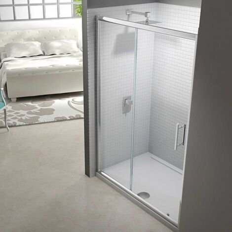 Merlyn 6 Series Sliding Shower Door in 7 Sizes, 1200mm