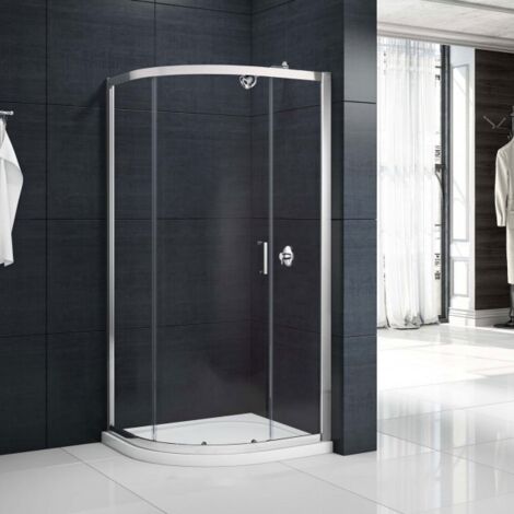 MERLYN MBOX One Door Quadrant Shower Cubicle Enclosure 900mm 800mm 1000mm, 800 x 800mm