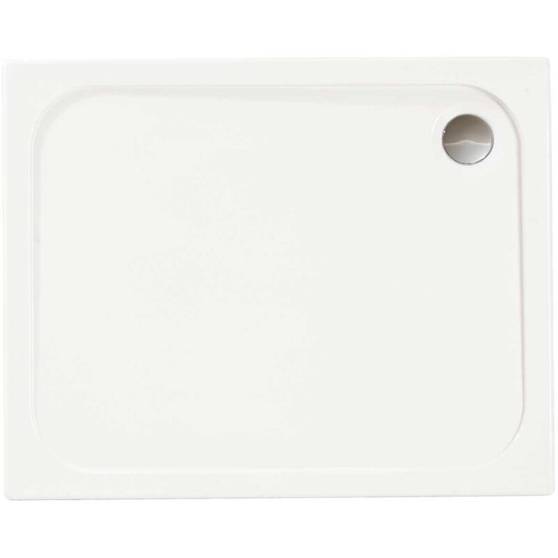 MStone Rectangular Shower Tray with Waste 1200mm x 900mm - Stone Resin - Merlyn