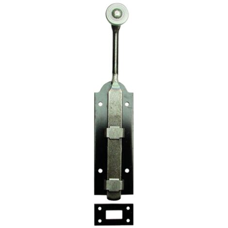 MERMIER cerradura corredera midi en hierro bruto - 40 cm - 426401