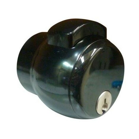 Meroni bouton premiapri 13NE poignA e noire pour portes de salle de bain