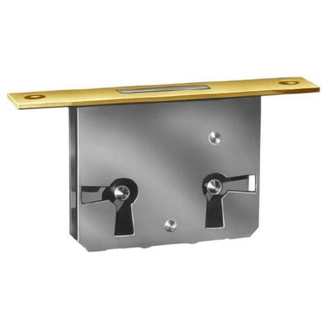 MERONI cerradura mueble embutir 32/25 con llave , Cerradura para muebles y cajones M32Para embutirMedidas entrada hasta la llave 25mmApertura derecha e izquierdaInc