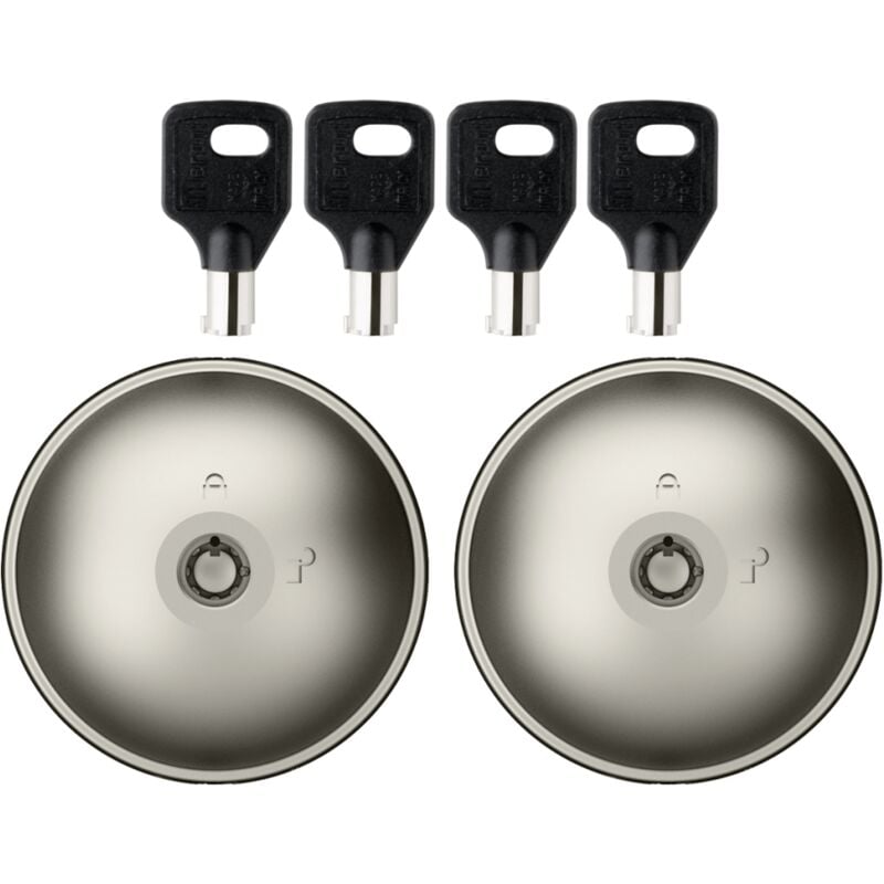 Lot de 2 serrures antivol utilitaires Meroni UFO2 double