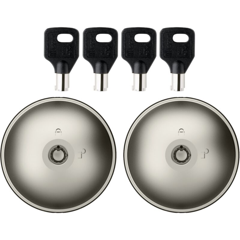 Meroni Ufo 2 Lucchetto Per Furgoni Sfera Fissa Coppia