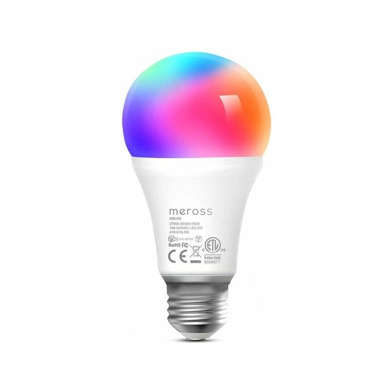 Image of Meross Smart Wi-Fi LED Bulb con RGBW