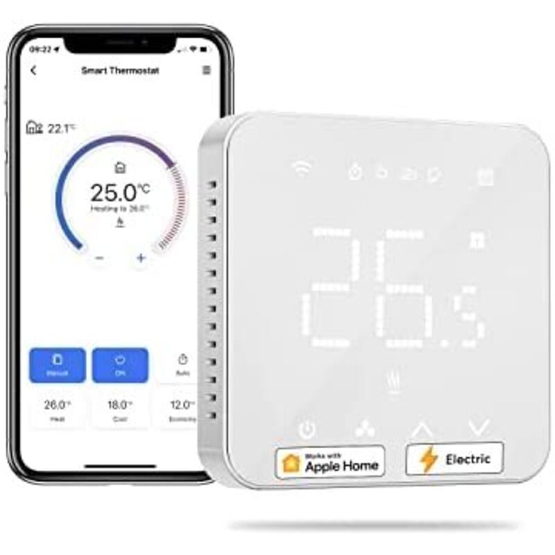 Meross Smart Wi-fi Thermostat Für Fußbodenheizung