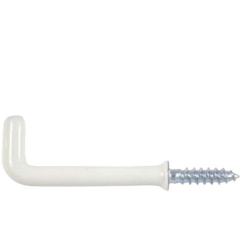 Merriway BH00169 Ganci a Squadra per Tazze a Vite con Spalla, Bianco, Set di 20 Pezzi