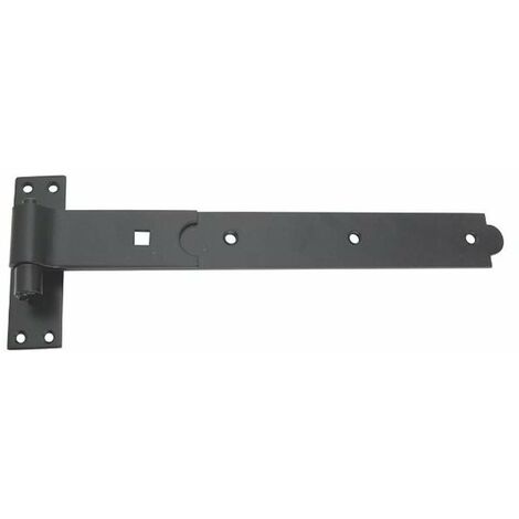 Merriway BH07588 - Cerniera per cancello, resistente, 300 mm, colore: Nero