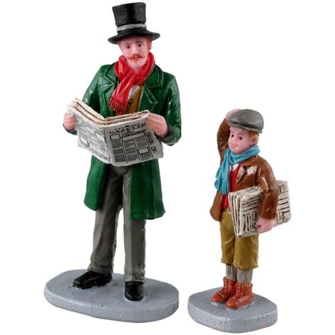 Merry Newsboy - LEMAX COD. 32203
