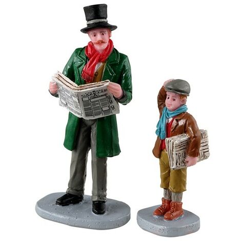 Merry Newsboy Set Of 2 Cod. 32203