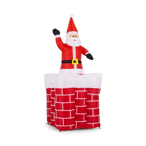Merry Surprise Décoration de Noël gonflable 180cm LED - Rouge - Rouge